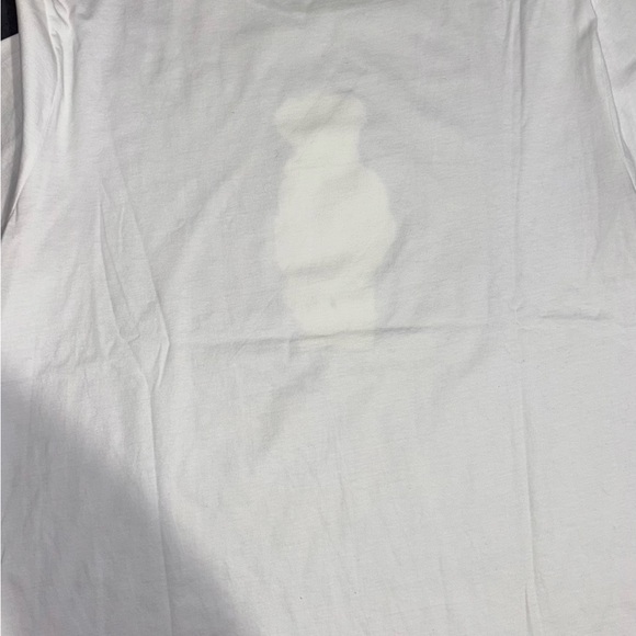 Ralph Lauren Men's White Tee with Polo Bear Graphic - Picture 3 of 4